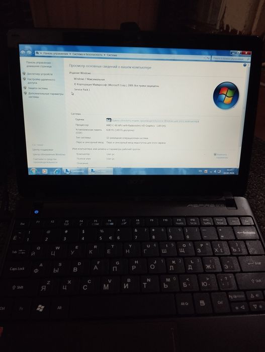 Ноутбук в хорошем рабочем состоянии