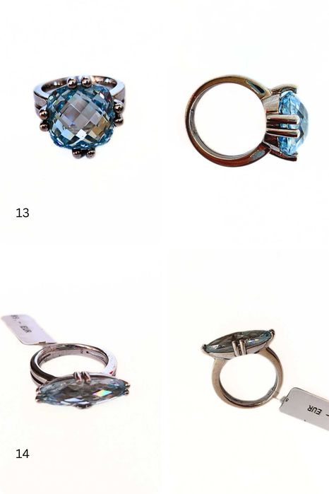 Сребърни пръстени Swarovski, Giorgio Martello, Gooix и други
