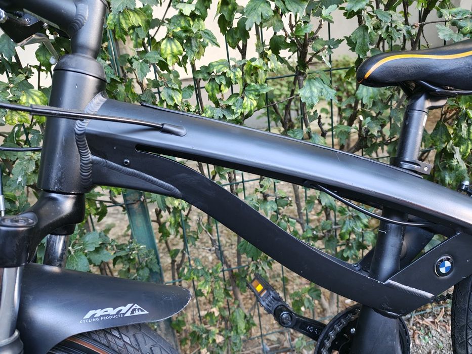 Bicicleta copii BMW Junior 20 zoll 6-9 ani negru mat