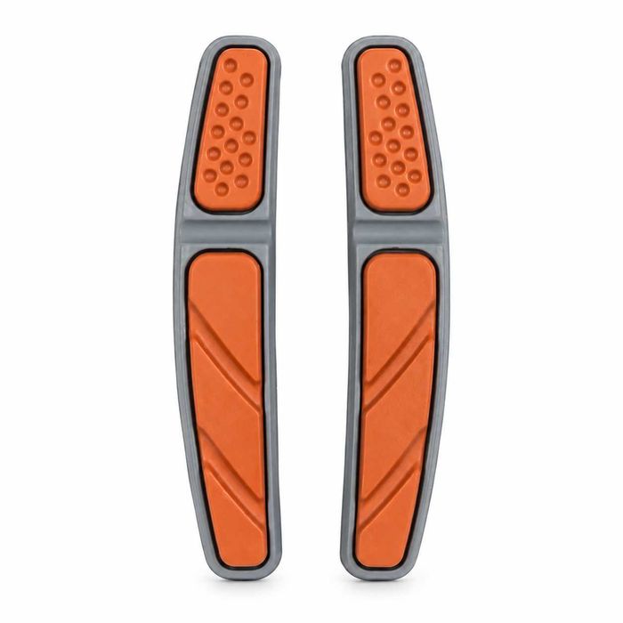 Гумички за V-Brake спирачки ELVEDES 72 мм, ABS система, Сиво-оранжеви, Комплект