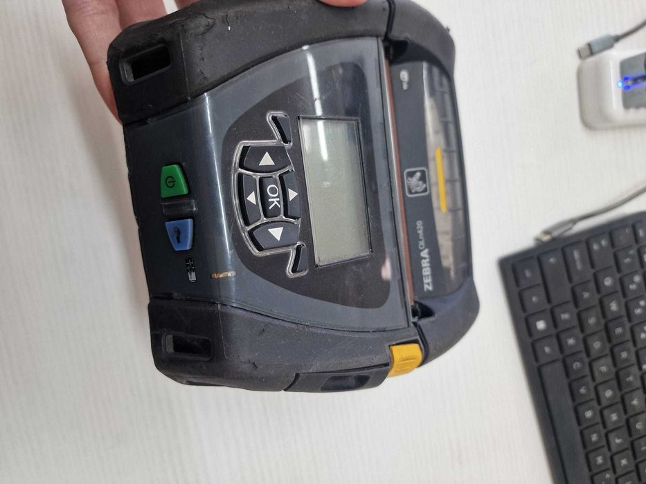 Imprimanta mobila de etichete Zebra QLn420, Bluetooth, WiFi