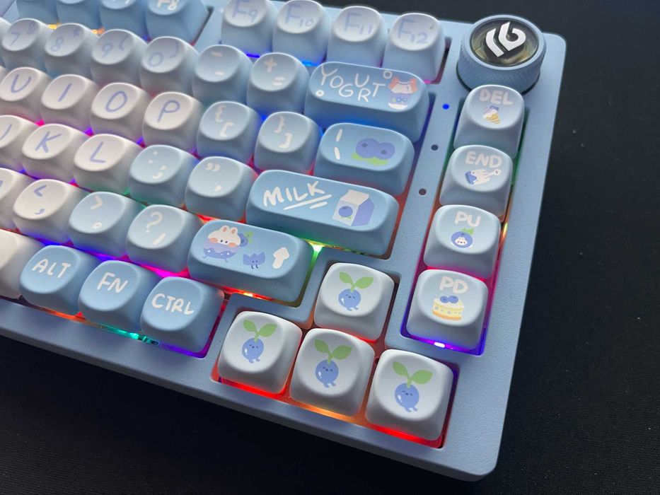 Tastatura mecanica LEOBOG Hi75 – Limited Edition Blueberry