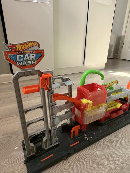 Автомойка Hot Wheels с осьминогом
