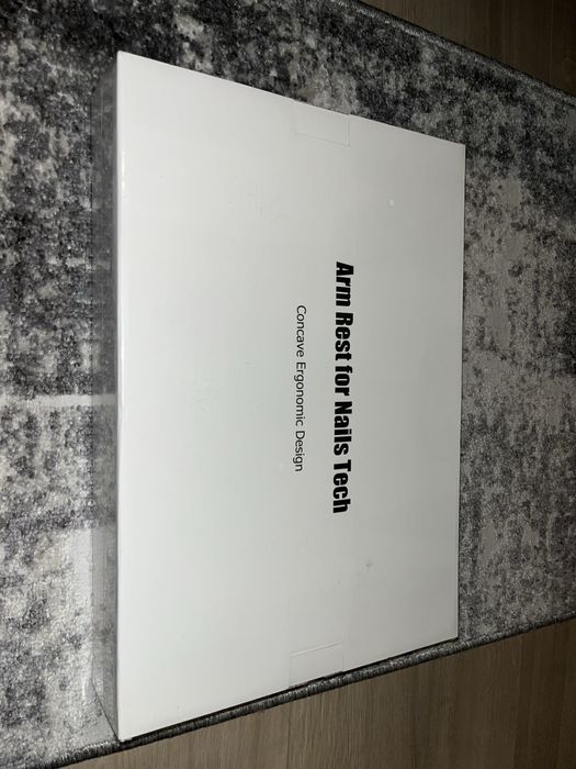 Suport pt incheietura mainii din piele in forma de U pt pilire unnghii