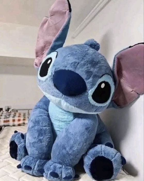 С ПОДАРЪК! Плюшена играчка Стич 100см 120см 140см