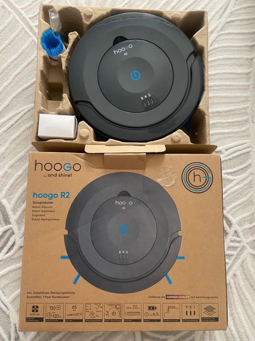 Aspirator Robot Vacuum Hoogo R2