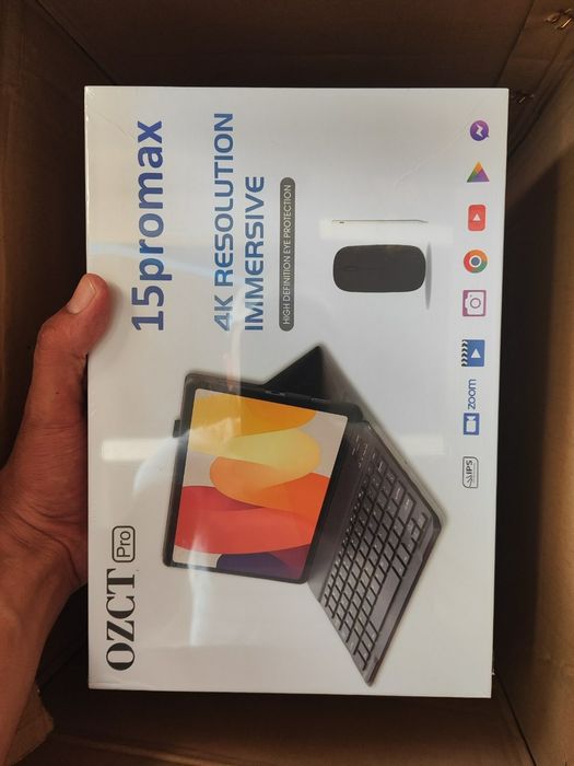 БЕПУЛ Доставка, АКЦИЯ! OZCT 15 Pro max Андроид Планшет 10.1"+Подарки.