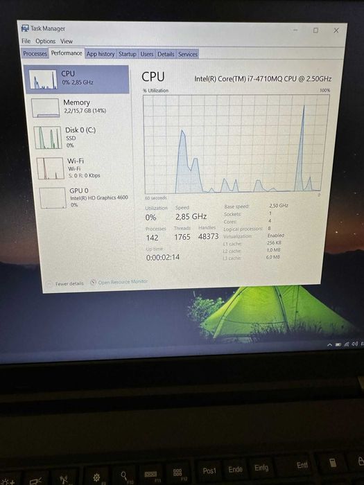 Laptop Lenovo L540 I7 4710 MQ 4 nuclee 16 GB Ram 480 GB SSD