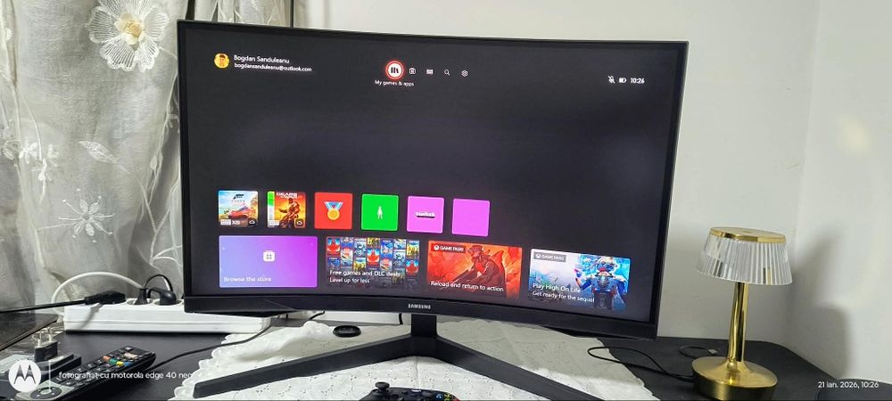 Monitor Gaming Curbat Samsung Odyssey G5