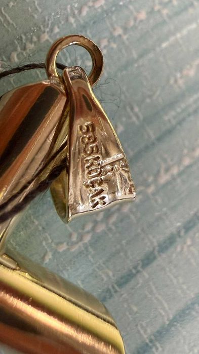 Златен Кръст 14 карата КОСАК 1.48гр Състояние като нов