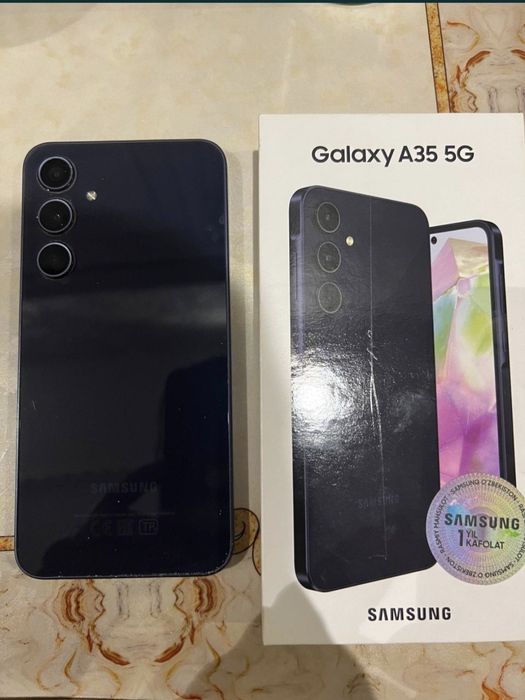 Samsung a35 sotiladi karobka dokumenti bor