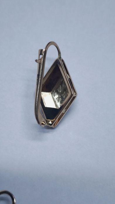 Серьги из красного золота