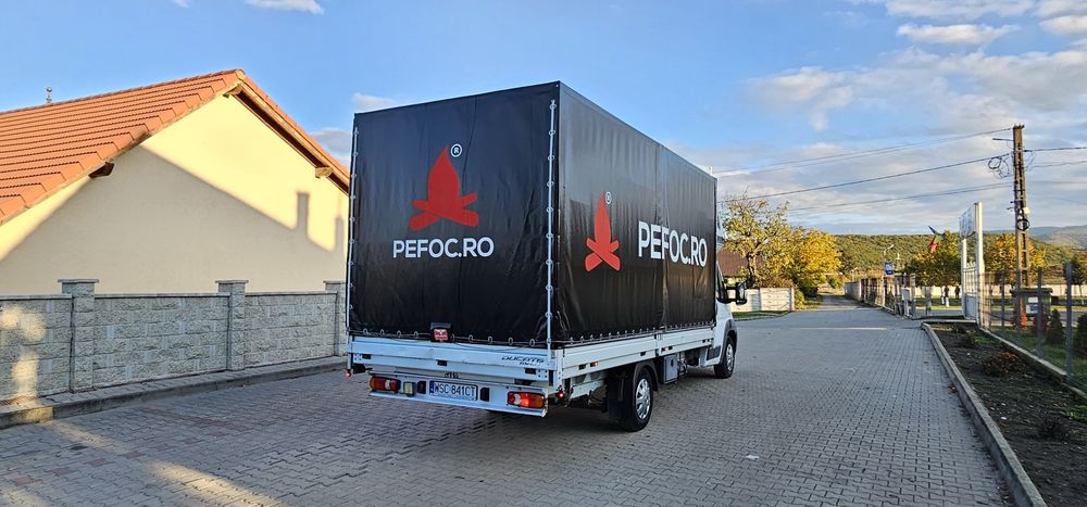 Fiat ducato 3.0 180cp Prelata  pe role 10 europaleti iveco daily