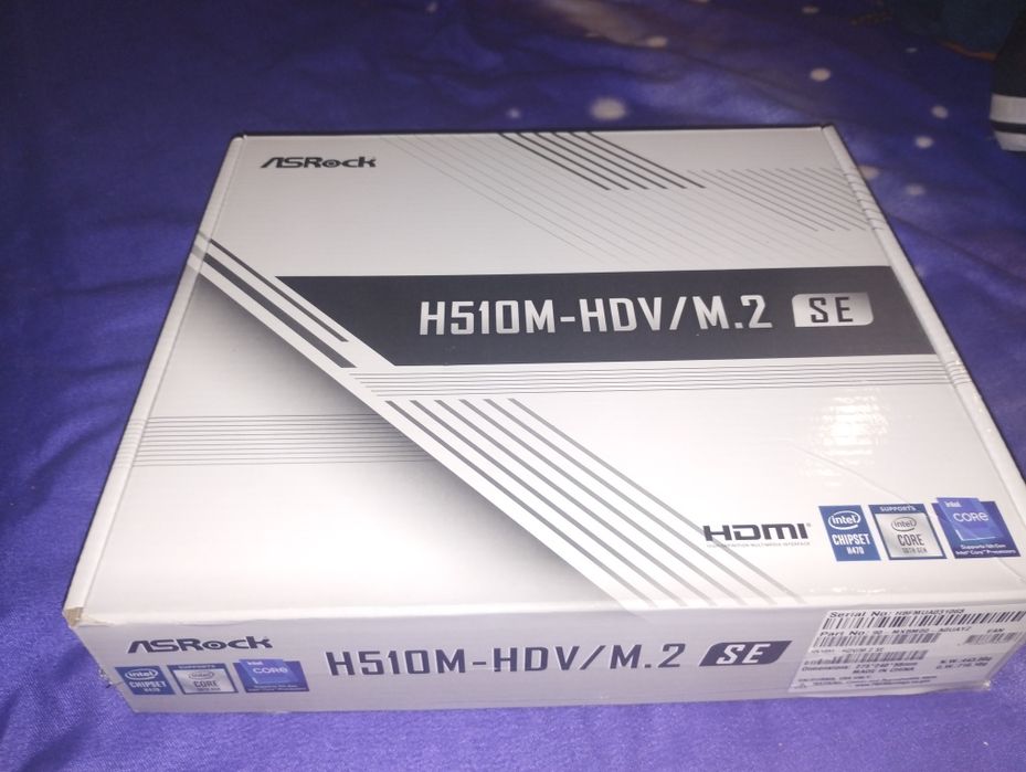 Placa de baza ASRock H510M-HDV/M.2 SE (defecta, pentru piese)