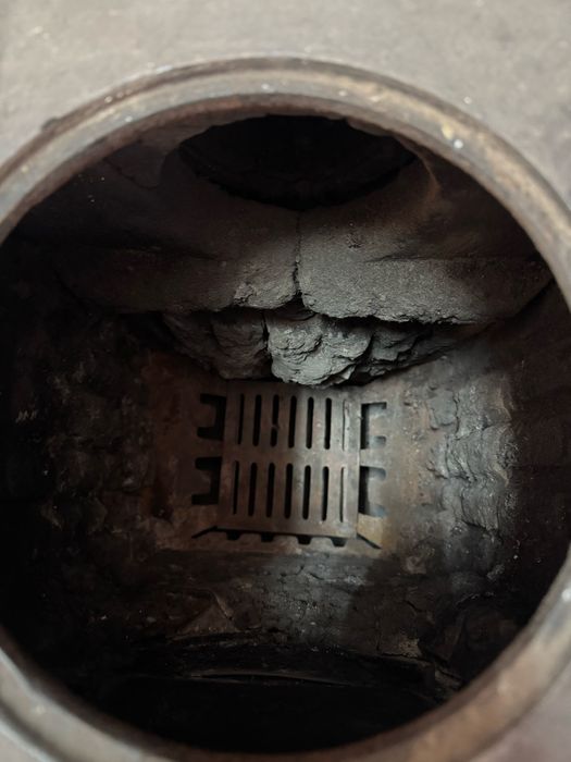 Уникат печка Вулкан на твърдо гориво