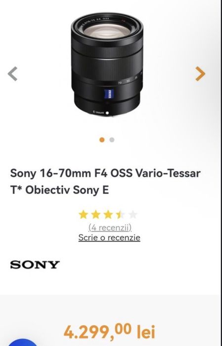 Sony 16-70mm F4 OSS Vario-Tessar