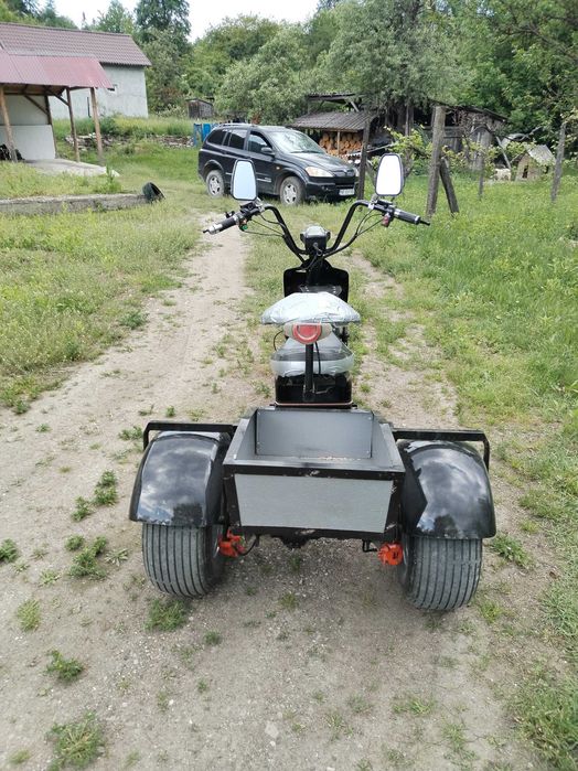 Scuter triciclu electric city harley 2000w