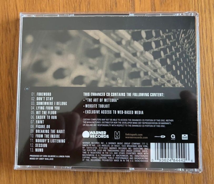Linkin park-Meteora CD
