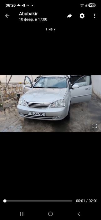 Ласетти 1.8 сотилади