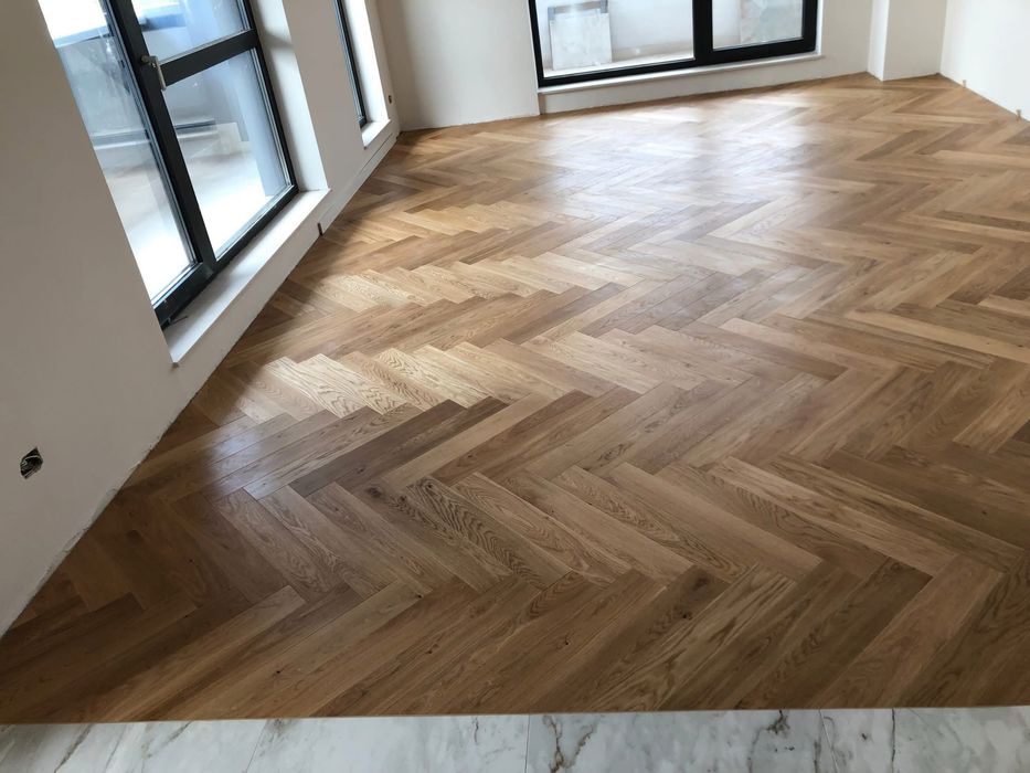 Montaj Parchet stratificat lipit/spc heringbone/chevron/ lamint/plinta
