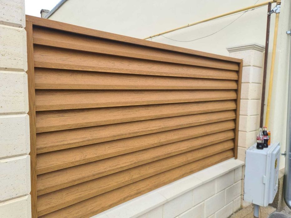 Gard metalic jaluzea | Suruburi ascunse | Valcea | Model 2025 |