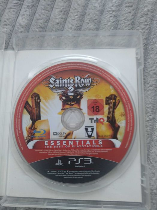 Диск за PS 3 играта е Saints Row 2