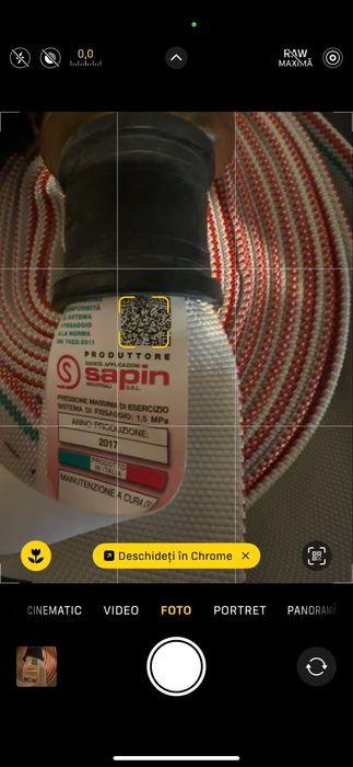 Furtun plat DN45 20m cu racorduri – pompă apă / irigații / PSI