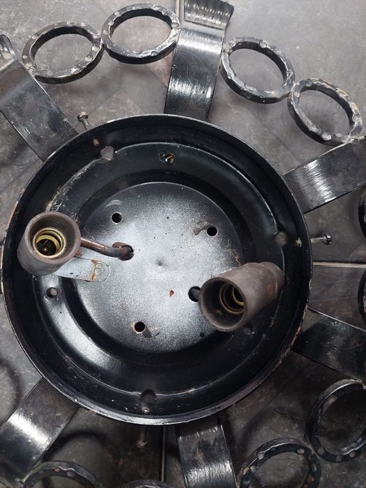 Плафониера от ковано желязо-ф 40см