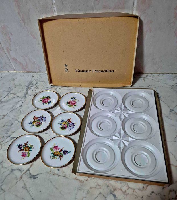 Vand Superb set 6 farfurioare marcaj original Kaizer - Germany