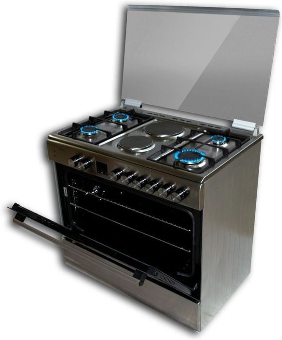 Газовая плита BECKER 4+2 комбинированная доставка установка бесплатно!