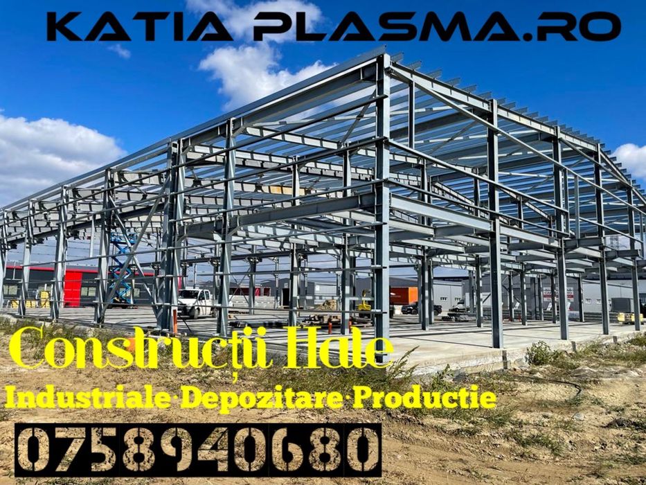 Hala metalica · structuri metalice · confecții metalice