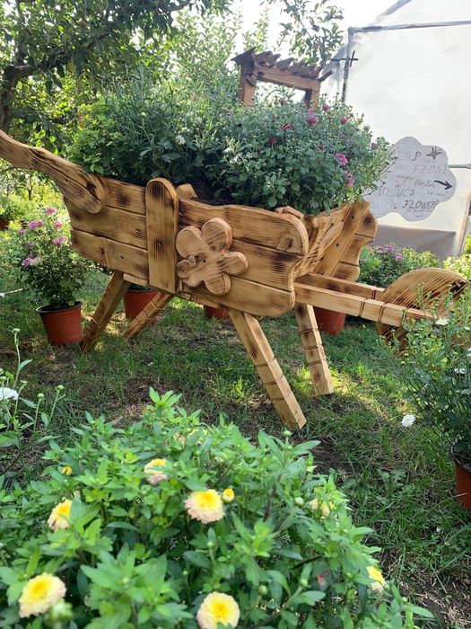 Fântână rustică / suport flori...