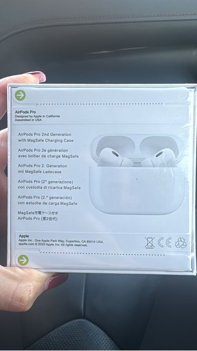 Наушники безпроводные airpods pro.