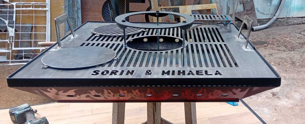 Gratar INOX orice dimensiune.Personalizat.Debitare laser.