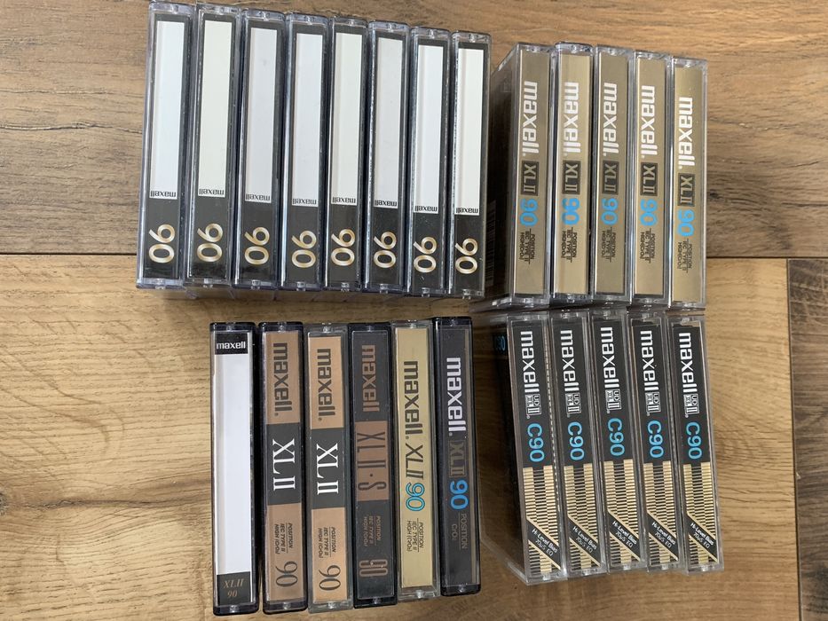 Lot casete vintage noi sigilate maxell Tdk