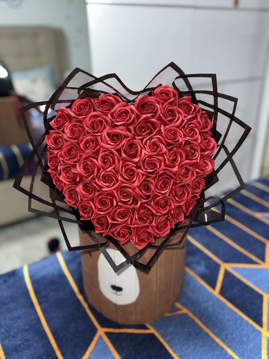 Buchete cu trandafiri din sapun