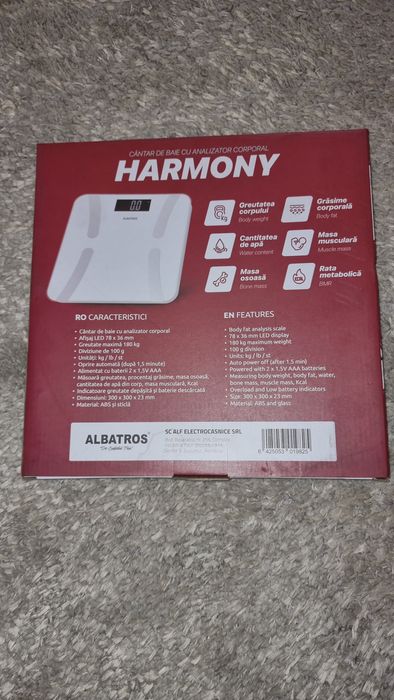 Cantar de baie nou sigilat