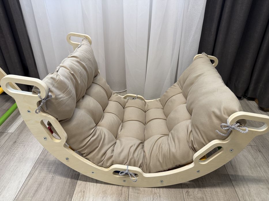 НОВ Монтесори дървен комплект за игра. Пиклер