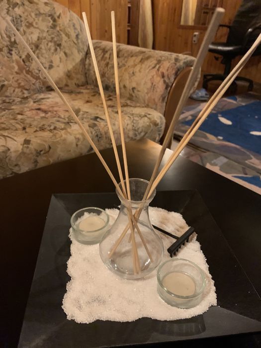 Свещник с 2 свещички