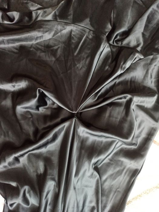 Официална елегантна черна рокля