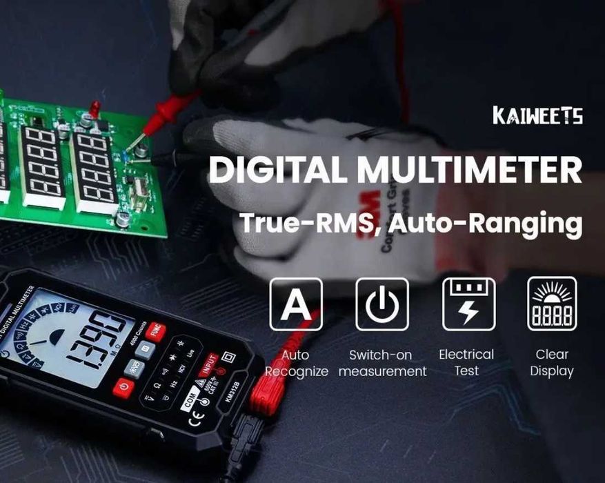 Цифровой мини-мультиметр KAIWEETS KM312B