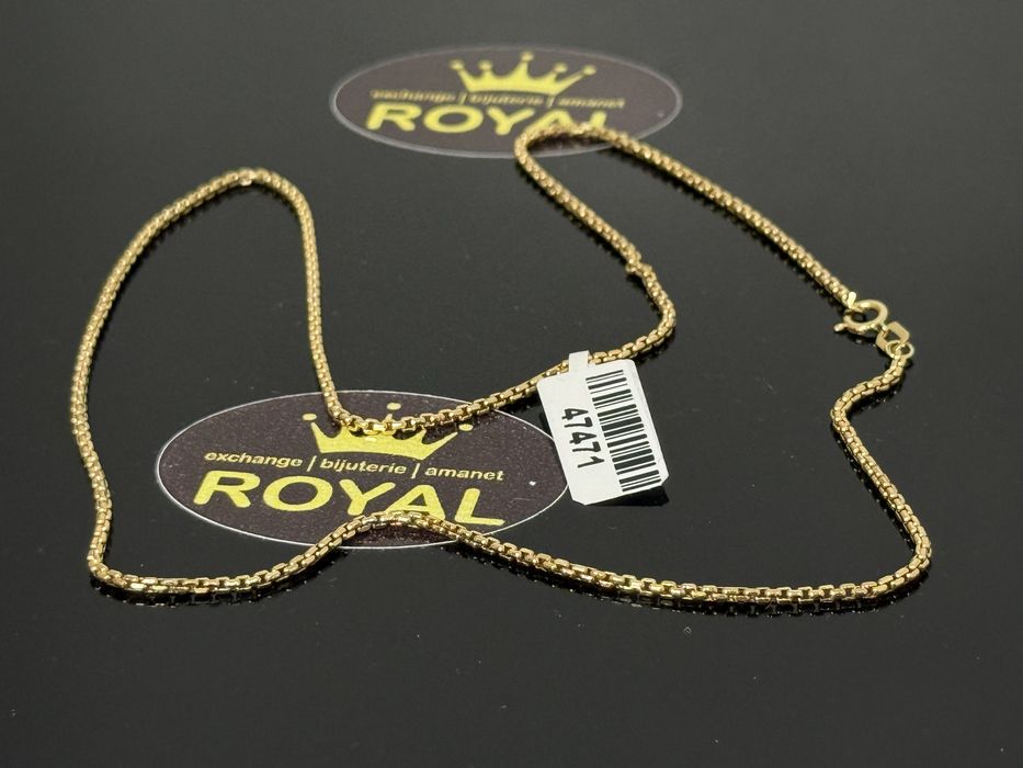 Bijuteria ROYAL : Lant AUR 14K / 2.74 GR