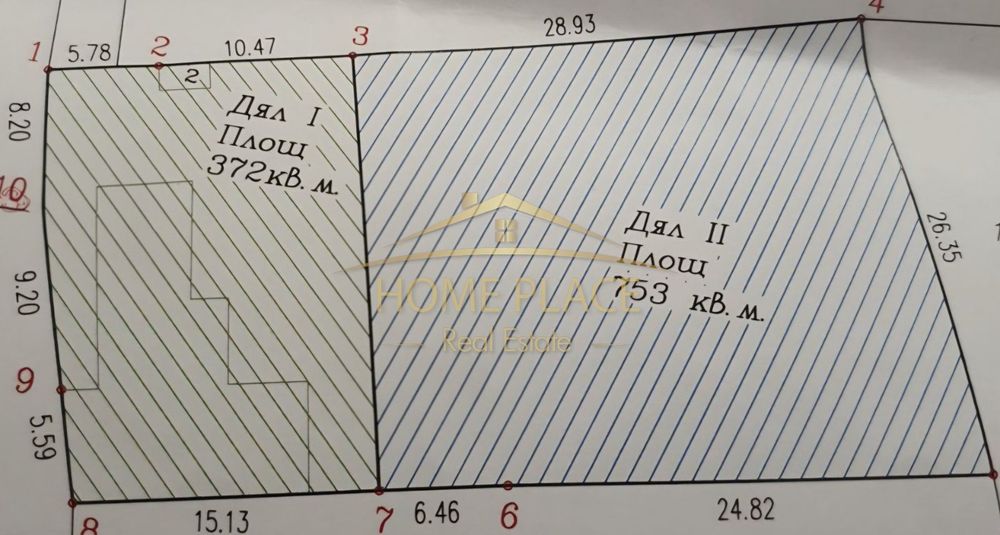 Продава се Парцел в Варна, Изгрев - 753 кв.м за 63 €/кв.м - Снимка #1