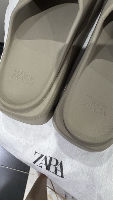 Шлепки на платформе ZARA 40 размер