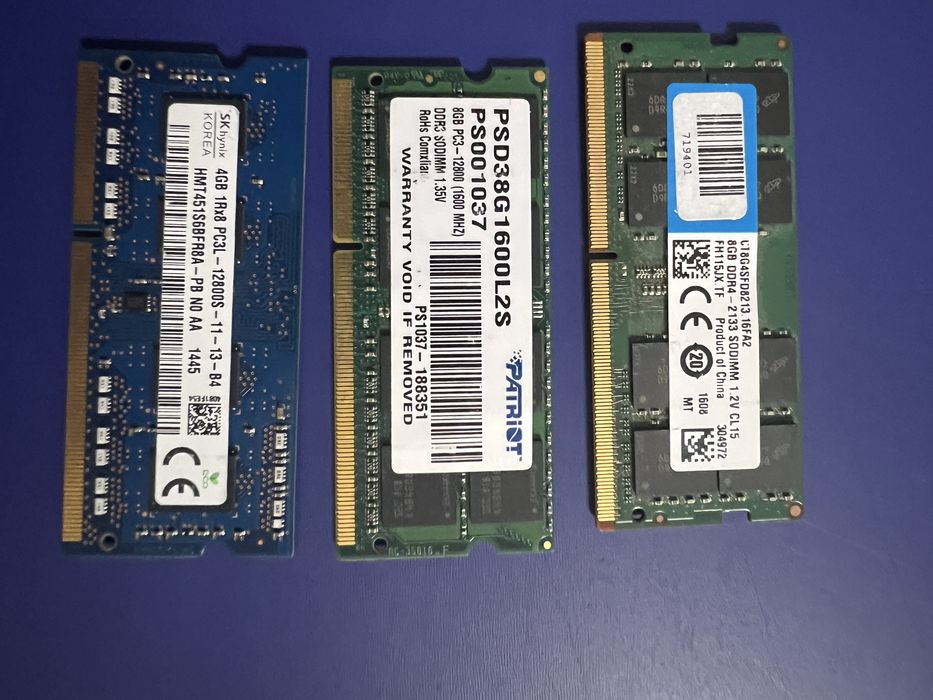 Memori RAM si SSD M2 Laptop si Desktop(DDR3, DDR4, DDR5)