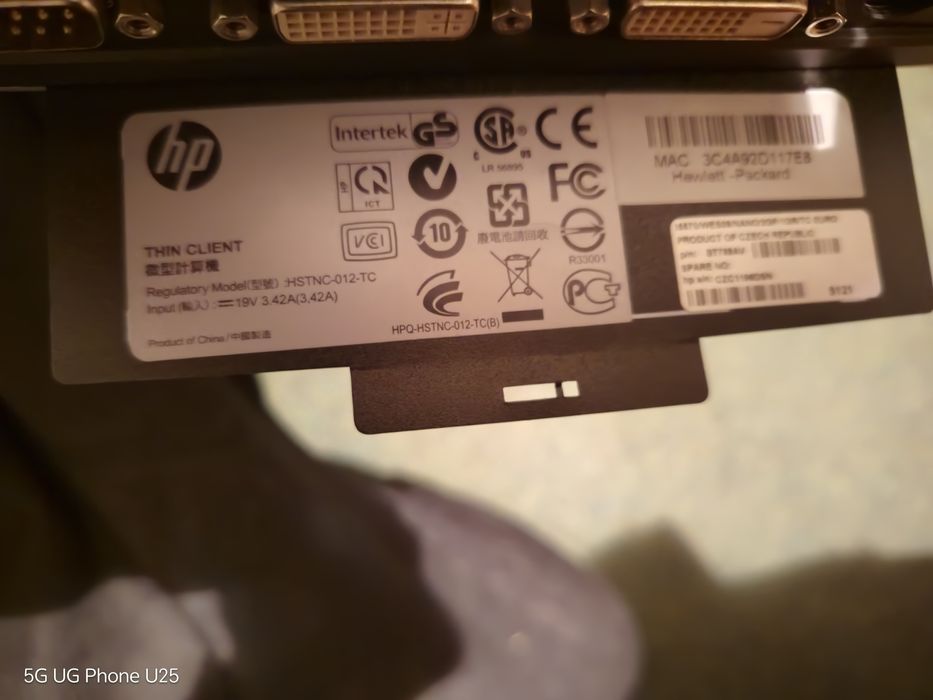 Hp tinpc тънък клиент