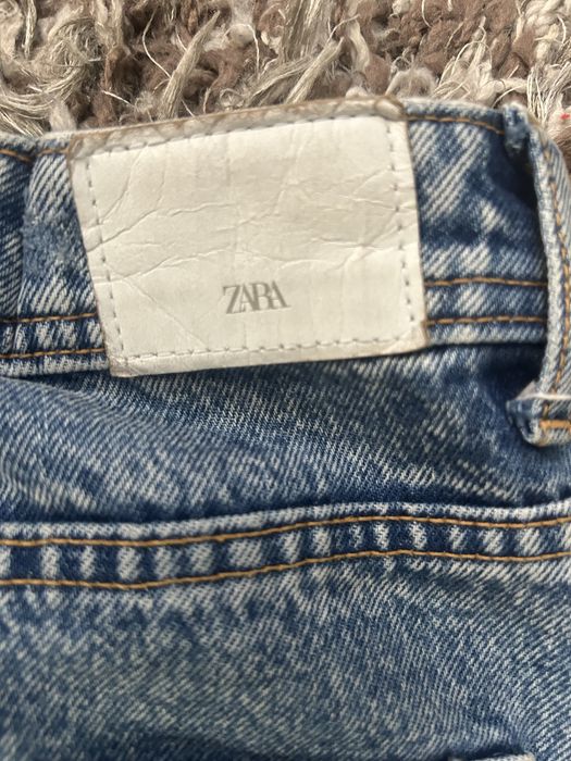 Сини дънки ZARA + подарък потник XS/S