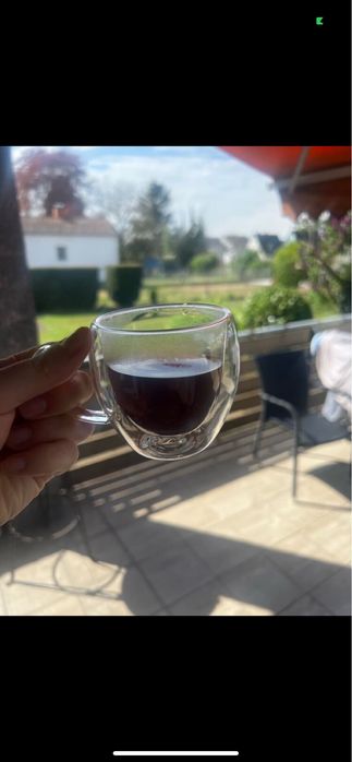 Уникална стълена чашка за еспресо/кафе/чай