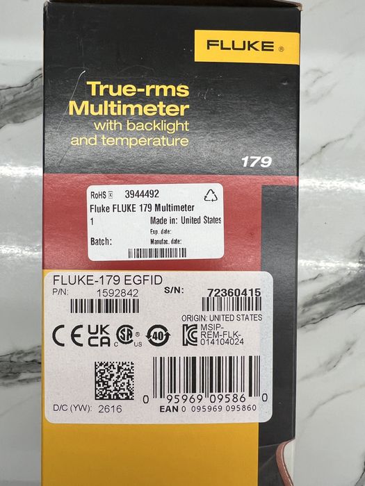 Fluke 179 true RMS мултиметър комплект