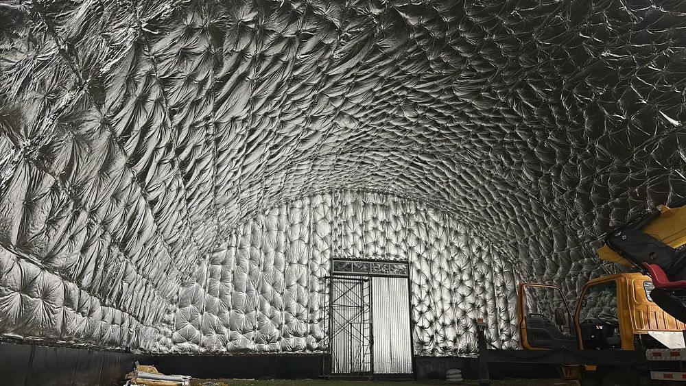 Ангар бескаркасный